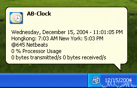 Click to view AB-Clock 2.0.0.20 screenshot