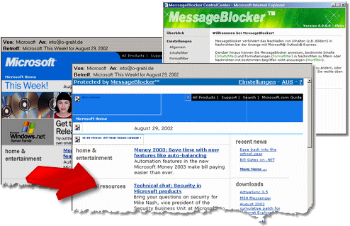 MessageBlocker software