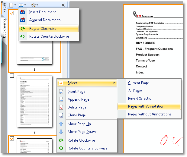 PDF Annotator 2.0.0.240         PDF PA2L_Page_Manager.pn